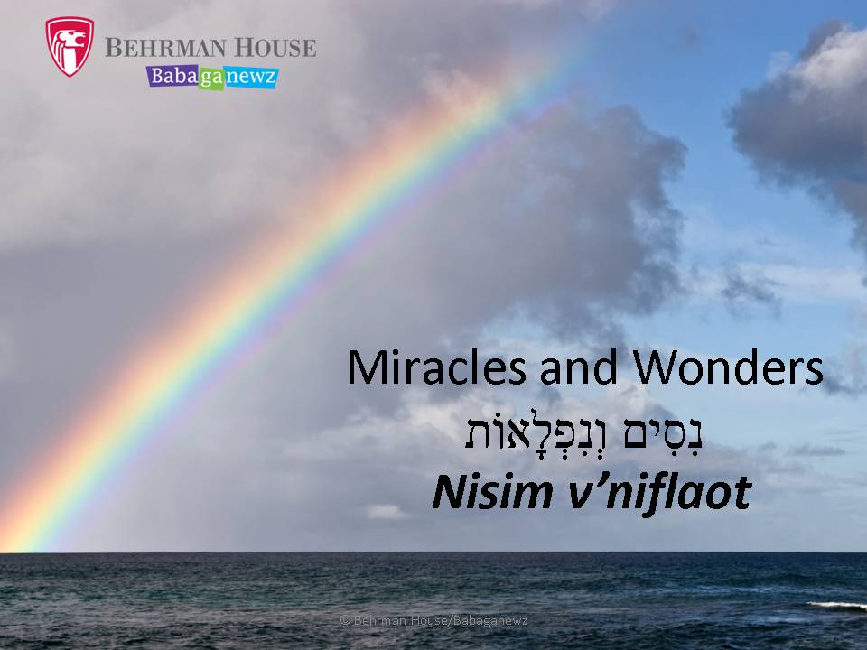 Miracles and Wonders PowerPoint Behrman House Publishing